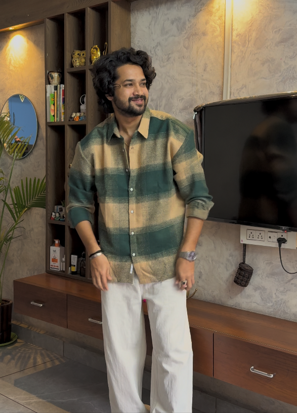 Latest trend men's shirt