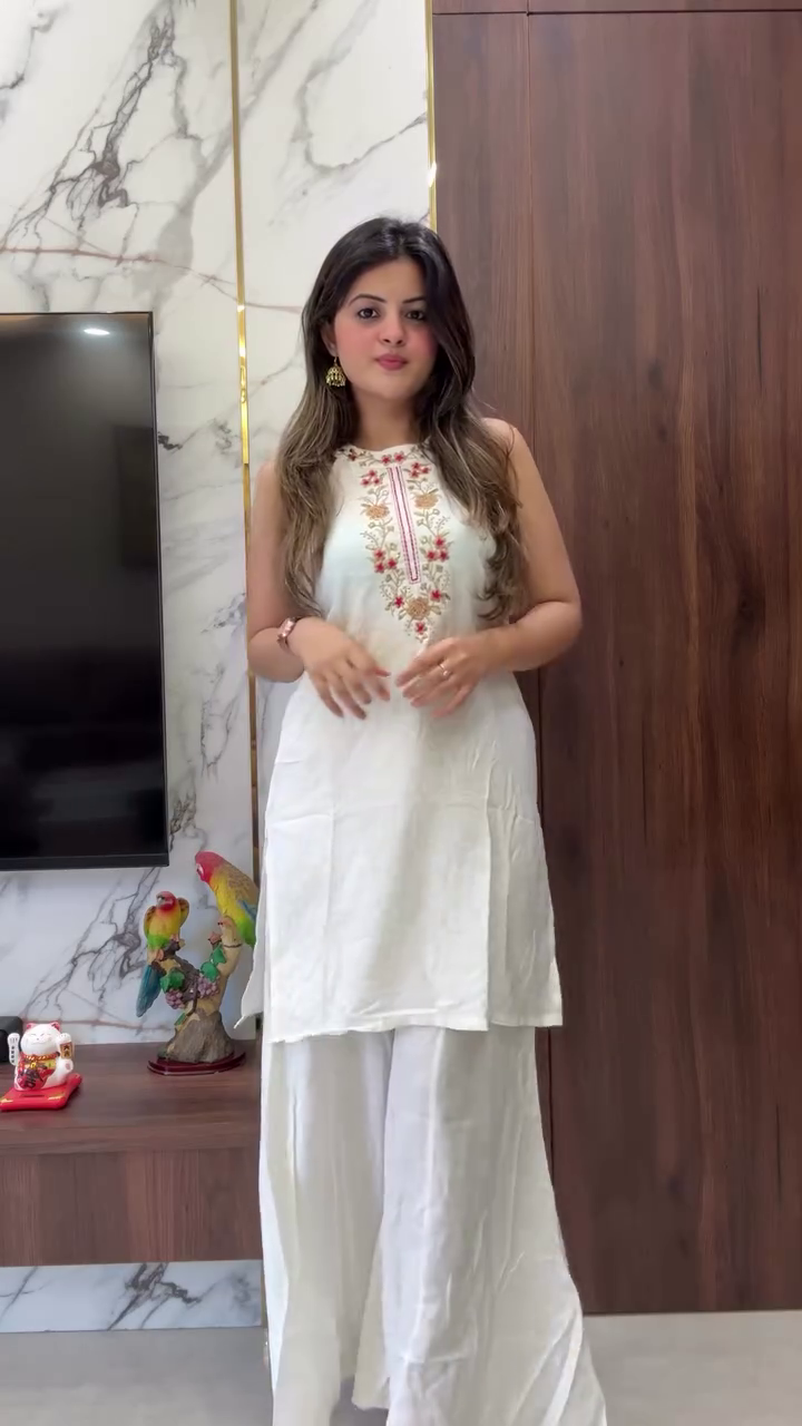 Mocha Elegance Embroidered Halter Maxi Dress