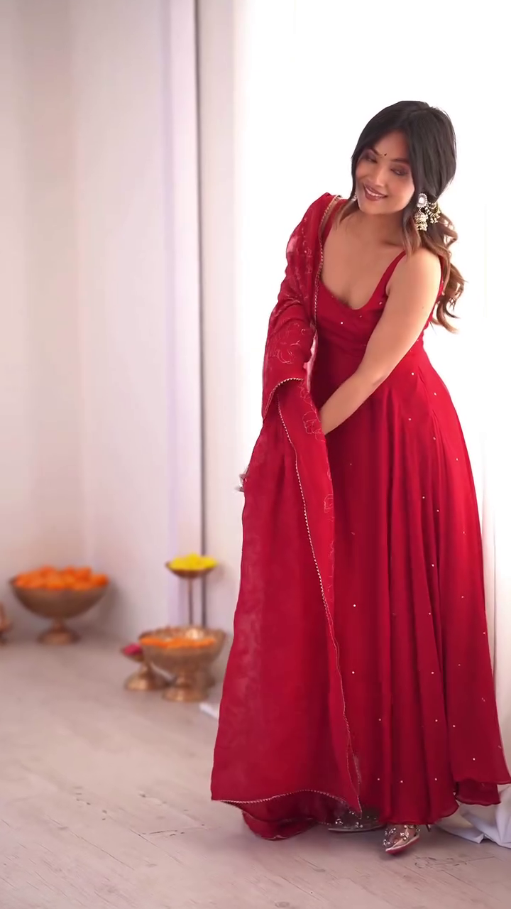 Scarlet Grace Anarkali