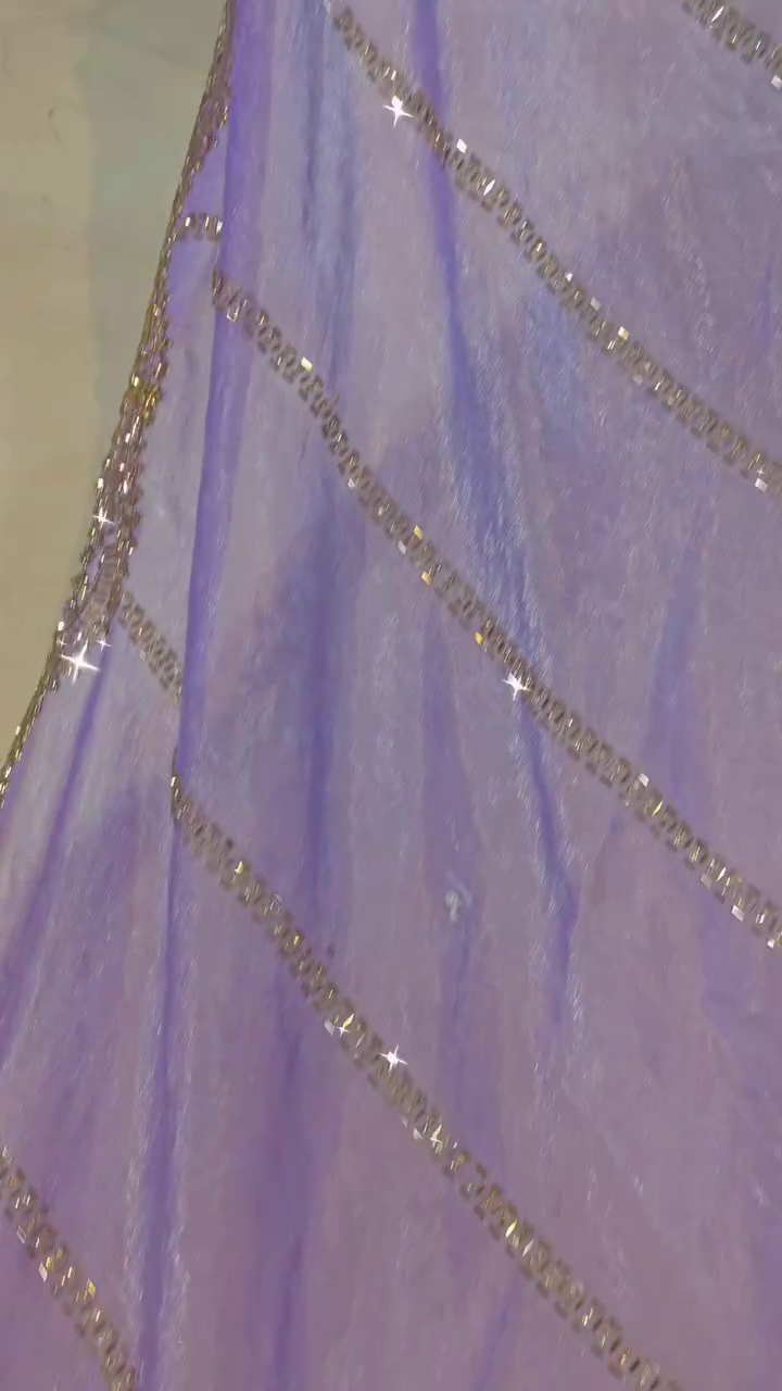 Royal Lavender Shimmer Dupatta