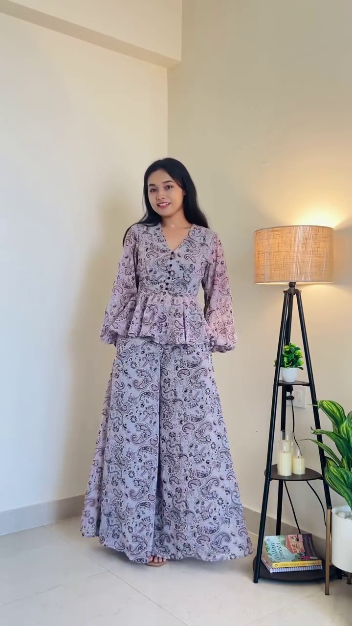 Crimson Boho Co-Ord Set