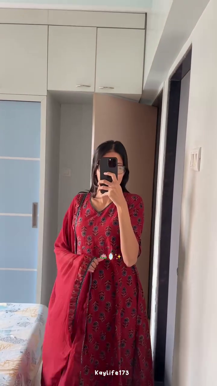 Pastel Lime Floral Kurta Set