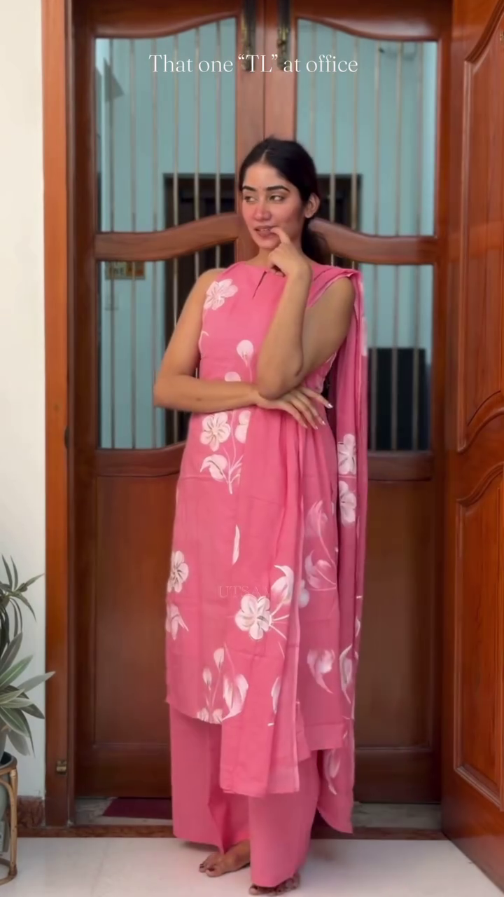 Soft Ethnic Office Wear