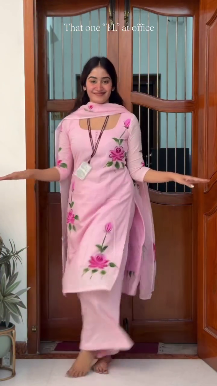 Soft Ethnic Office Wear