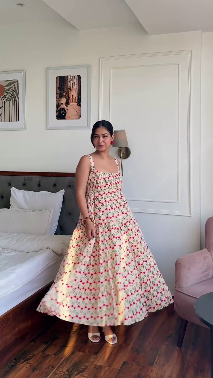 Flowy Ethnic Summer Dress