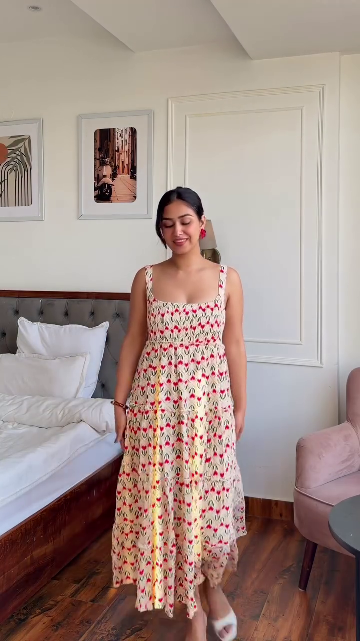 Flowy Ethnic Summer Dress