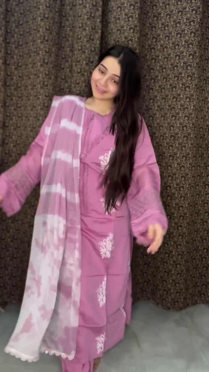 Elegant Black Embroidered Kurta Set