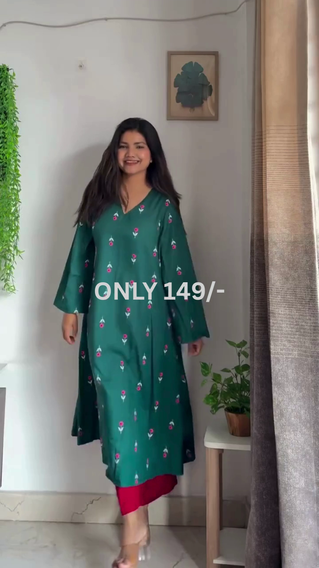 Graceful Green Embroidered Anarkali Kurta Set
