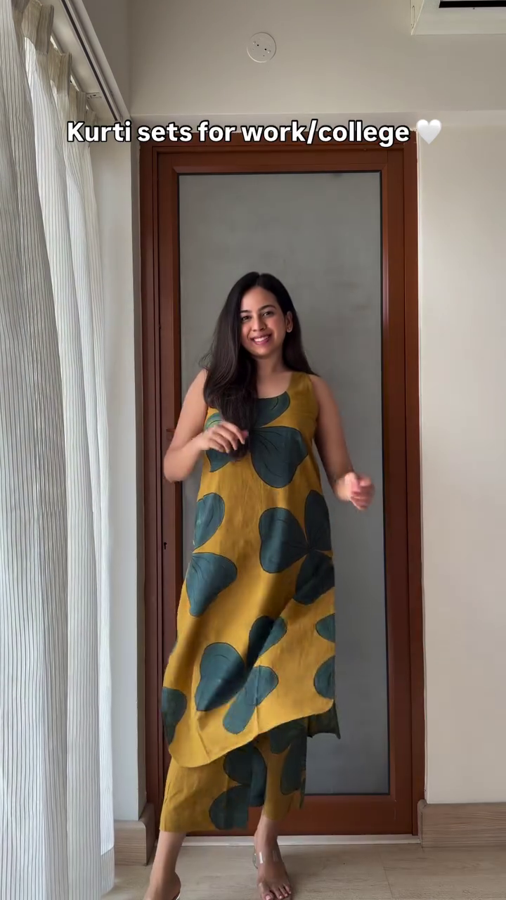 Maroon Printed Kurti