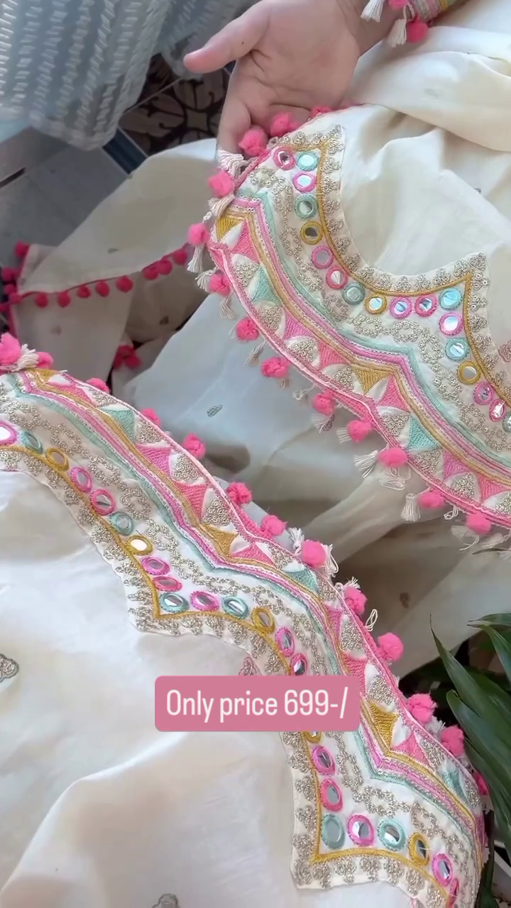 Velvet Anarkali Gown with Graceful Finish - Image 4