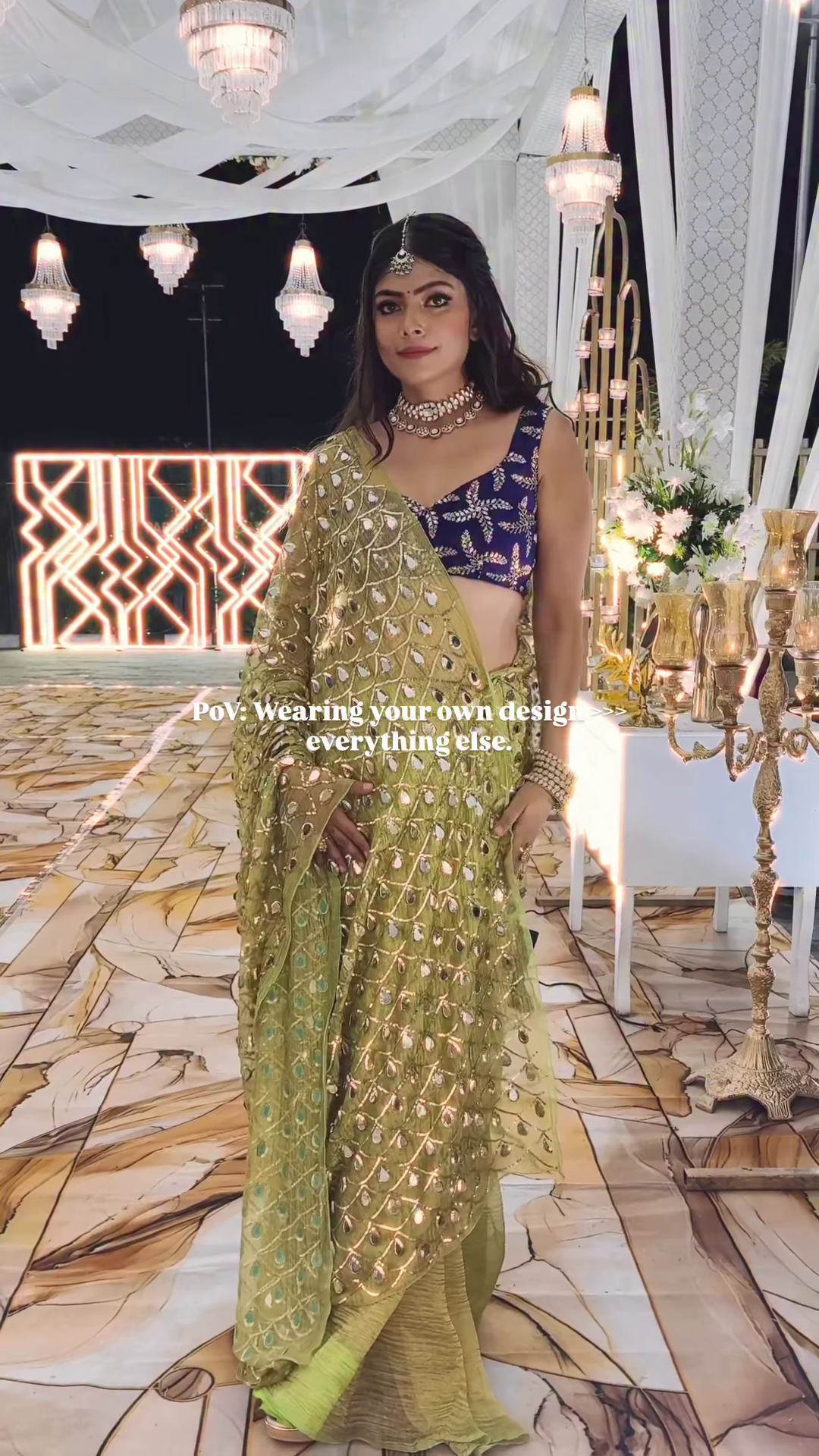 Kalamkari Saree with Artistic Design