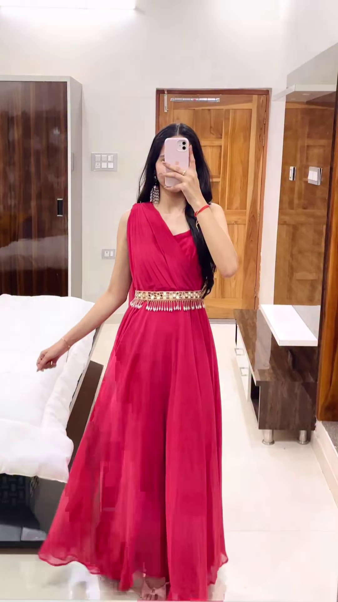 Cultural Charm – Kalamkari Printed Cotton Dress