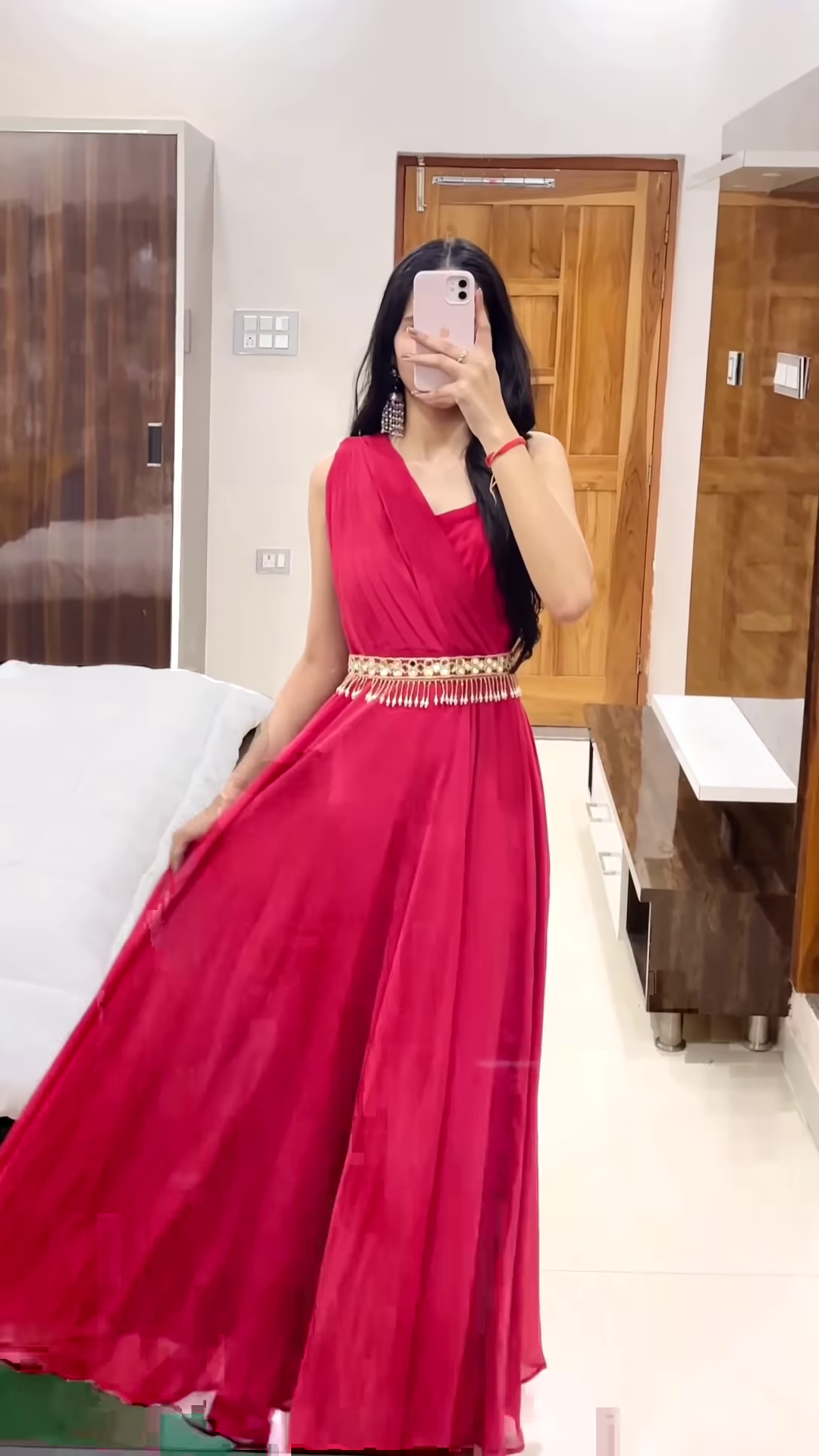 Cultural Charm – Kalamkari Printed Cotton Dress - Image 3